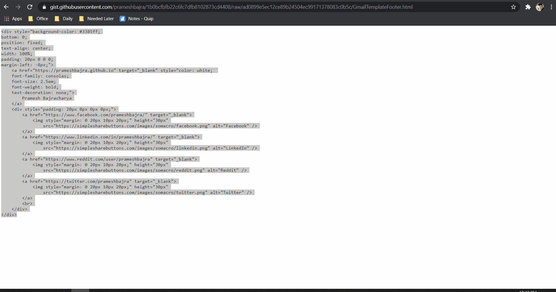 Animated steps to apply email theme